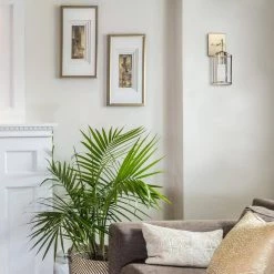 Gretel 1-Light Antique Brass Wall Sconce with Clear Glass Shade and Vintage Edison Incandescent Bulb Included by Globe Electric -Deals Globe Electric Store antique brass globe electric wall sconces 51453 c3 1000