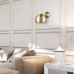 Miller 1-Light Antique Brass Plug-In or Hardwire Wall Sconce with 6 ft. Cord by Globe Electric -Deals Globe Electric Store antique brass globe electric wall sconces 51801 1f 1000