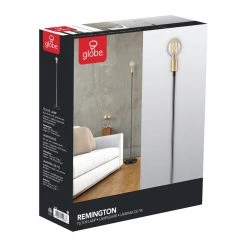 Remington 57 in. Black Finish Indoor Floor Lamp by Globe Electric -Deals Globe Electric Store black globe electric floor lamps 12938 76 1000