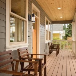 Bennett 1-Light Matte Black Outdoor Wall Lantern Sconce by Globe Electric -Deals Globe Electric Store black globe electric outdoor sconces 44315 31 1000