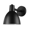 Hattie 1-Light Black Outdoor/Indoor Wall Lantern Sconce by Globe Electric