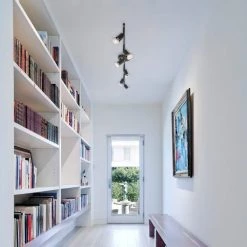 Payton 3.9 ft. 6-Light Black Track Lighting Kit by Globe Electric -Deals Globe Electric Store black globe electric track lighting kits 59693 44 1000