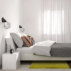 1-Light Black Shade Plug-in Wall Sconce with Clear 6 ft. Cord by Globe Electric 14 1-Light Black Shade Plug-in Wall Sconce with Clear 6 ft. Cord by Globe Electric -Deals Globe Electric Store black globe electric wall sconces 65291 fa 1000