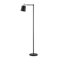 Lex 60 in. Black Floor Lamp by Globe Electric