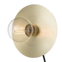 Courtney 1-Light Brass Plug-In or Hardwire Wall Sconce by Globe Electric 14 Courtney 1-Light Brass Plug-In or Hardwire Wall Sconce by Globe Electric -Deals Globe Electric Store brass globe electric wall sconces 91002619 44 1000