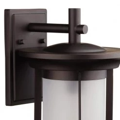 Scottsdale 1-Light Bronze Outdoor Wall Lantern Sconce by Globe Electric 8 Scottsdale 1-Light Bronze Outdoor Wall Lantern Sconce by Globe Electric -Deals Globe Electric Store bronze globe electric outdoor sconces 43888 c3 1000