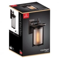 Scottsdale 1-Light Bronze Outdoor Wall Lantern Sconce by Globe Electric 10 Scottsdale 1-Light Bronze Outdoor Wall Lantern Sconce by Globe Electric -Deals Globe Electric Store bronze globe electric outdoor sconces 43888 fa 1000