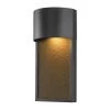 Sutherland 1-Light Bronze Outdoor Integrated LED Wall Lantern Sconce by Globe Electric