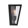 Columbus 1-Light Bronze Outdoor Indoor Wall Sconce with Clear Glass Panes Bulb Included by Globe Electric
