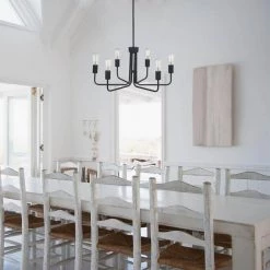 Stratford 6-Light Dark Bronze Chandelier by Globe Electric -Deals Globe Electric Store brown globe electric chandeliers 60285 4f 1000