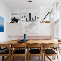 Stratford 6-Light Dark Bronze Chandelier by Globe Electric -Deals Globe Electric Store brown globe electric chandeliers 60285 e1 1000