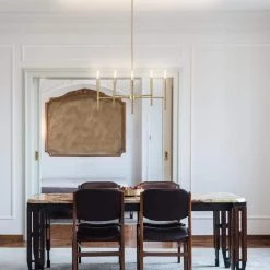 Elena 5-Light Brushed Brass Chandelier, Incandescent Bulbs Included by Globe Electric 11 Elena 5-Light Brushed Brass Chandelier, Incandescent Bulbs Included by Globe Electric -Deals Globe Electric Store brushed brass globe electric chandeliers 60527 31 1000