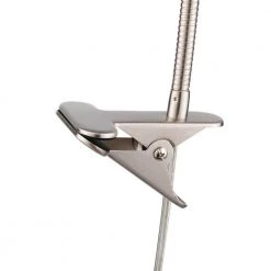 Carter 15 in. Brushed Nickel Clip-Arm Desk Lamp with Adjustable Gooseneck by Globe Electric 12 Carter 15 in. Brushed Nickel Clip-Arm Desk Lamp with Adjustable Gooseneck by Globe Electric -Deals Globe Electric Store brushed nickel globe electric desk lamps 52966 4f 1000
