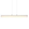 Calypso 20-Watt Integrated LED Chrome Pendant with Frosted Acrylic Shade by Globe Electric