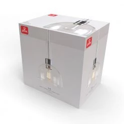 Tai 1-Light Chrome Pendant Light with Clear Glass Shade by Globe Electric 10 Tai 1-Light Chrome Pendant Light with Clear Glass Shade by Globe Electric -Deals Globe Electric Store chrome globe electric chandeliers 60896 1f 1000