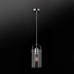 Jennings 1-Light Chrome Plug-In or Hardwire Pendant Lighting with 15 ft. Cord by Globe Electric -Deals Globe Electric Store chrome globe electric chandeliers 61105 44 1000