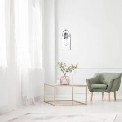 Jennings 1-Light Chrome Plug-In or Hardwire Pendant Lighting with 15 ft. Cord by Globe Electric -Deals Globe Electric Store chrome globe electric chandeliers 61105 4f 1000