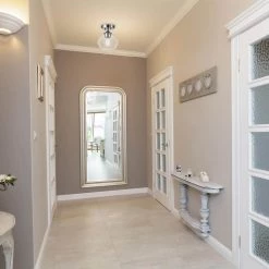 Harrow 1-Light Chrome Semi-Flush Mount Ceiling Light with Clear Glass Shade by Globe Electric 11 Harrow 1-Light Chrome Semi-Flush Mount Ceiling Light with Clear Glass Shade by Globe Electric -Deals Globe Electric Store chrome globe electric flush mount lights 60875 44 1000