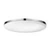 Ellington 28-Watt Chrome Integrated LED Ceiling Flush Mount by Globe Electric