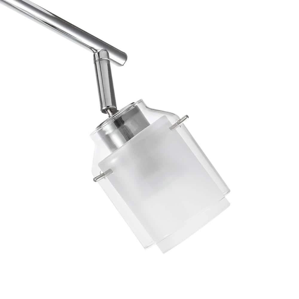 Sydney 2.4 ft 4-Light Chrome Track Lighting Kit by Globe Electric 5 Sydney 2.4 ft 4-Light Chrome Track Lighting Kit by Globe Electric - Image 5