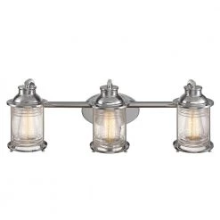 Bayfield 3-Light Chrome Bath Light by Globe Electric
