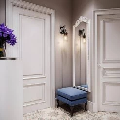 Allen 1-Light Chrome Plug-In or Hardwire Wall Sconce with 6 ft. Cord by Globe Electric 17 Allen 1-Light Chrome Plug-In or Hardwire Wall Sconce with 6 ft. Cord by Globe Electric -Deals Globe Electric Store chrome globe electric wall sconces 51792 31 1000