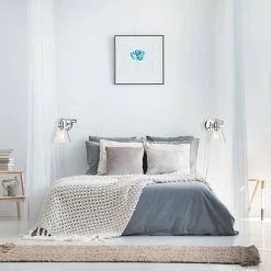 Parker 1-Light Chrome Plug-In or Hardwire Swing Arm Wall Sconce with 6 ft. Cord by Globe Electric 11 Parker 1-Light Chrome Plug-In or Hardwire Swing Arm Wall Sconce with 6 ft. Cord by Globe Electric -Deals Globe Electric Store chrome globe electric wall sconces 51795 c3 1000