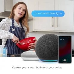 7-Watt (60-Watt Equivalent) G25 Shape E26 Base Wi-Fi Smart LED Light Bulb, Multi-Color Changing RGB, Tunable White by Globe Electric -Deals Globe Electric Store clear globe electric colored light bulbs 91000194 66 1000