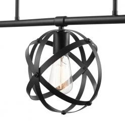 Tatum 3-Light Dark Bronze Linear Chandelier by Globe Electric -Deals Globe Electric Store dark bronze globe electric chandeliers 60878 c3 1000