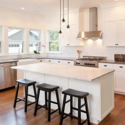 Jackson 3-Light Dark Bronze Pendant with Clear Glass Shades, Vintage Incandescent Bulbs Included by Globe Electric -Deals Globe Electric Store dark bronze globe electric chandeliers 61038 c3 1000