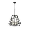Sansa 5-Light Dark Bronze Chandelier by Globe Electric