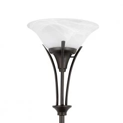 70.75 in. Dark Bronze Floor with Alabaster Glass Shade by Globe Electric -Deals Globe Electric Store dark bronze globe electric floor lamps 63361 c3 1000