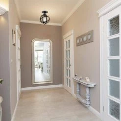 Tatum 1-Light Dark Bronze Flush Mount Ceiling Light by Globe Electric -Deals Globe Electric Store dark bronze globe electric flush mount lights 60877 1f 1000