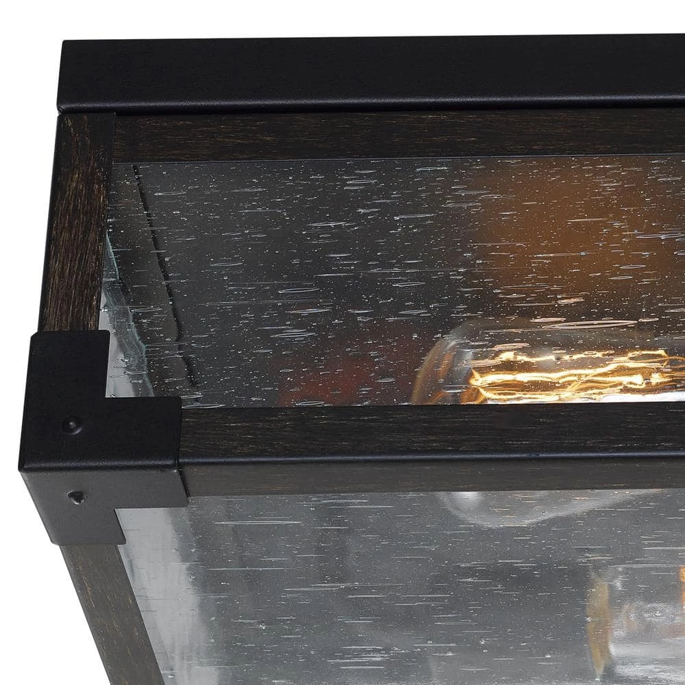 Williamsburg 2-Light Dark Bronze Flush Mount Light by Globe Electric 2 Williamsburg 2-Light Dark Bronze Flush Mount Light by Globe Electric - Image 2