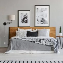 Jaclyn Dark Bronze Plug-In or Hardwire Swing Arm Wall Lamp with Beige Textured Fabric Shade, LED Bulb Included by Globe Electric -Deals Globe Electric Store dark bronze globe electric wall lamps 51610 31 1000