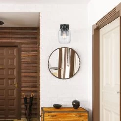 Middleton 1-Light Dark Bronze Plug-In or Hardwire Modern Wall Sconce by Globe Electric 13 Middleton 1-Light Dark Bronze Plug-In or Hardwire Modern Wall Sconce by Globe Electric -Deals Globe Electric Store dark bronze globe electric wall sconces 51551 44 1000