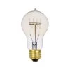 60 Watt A19 Dimmable Cage Filament Vintage Edison Incandescent Light Bulb, Warm Candle Light by Globe Electric