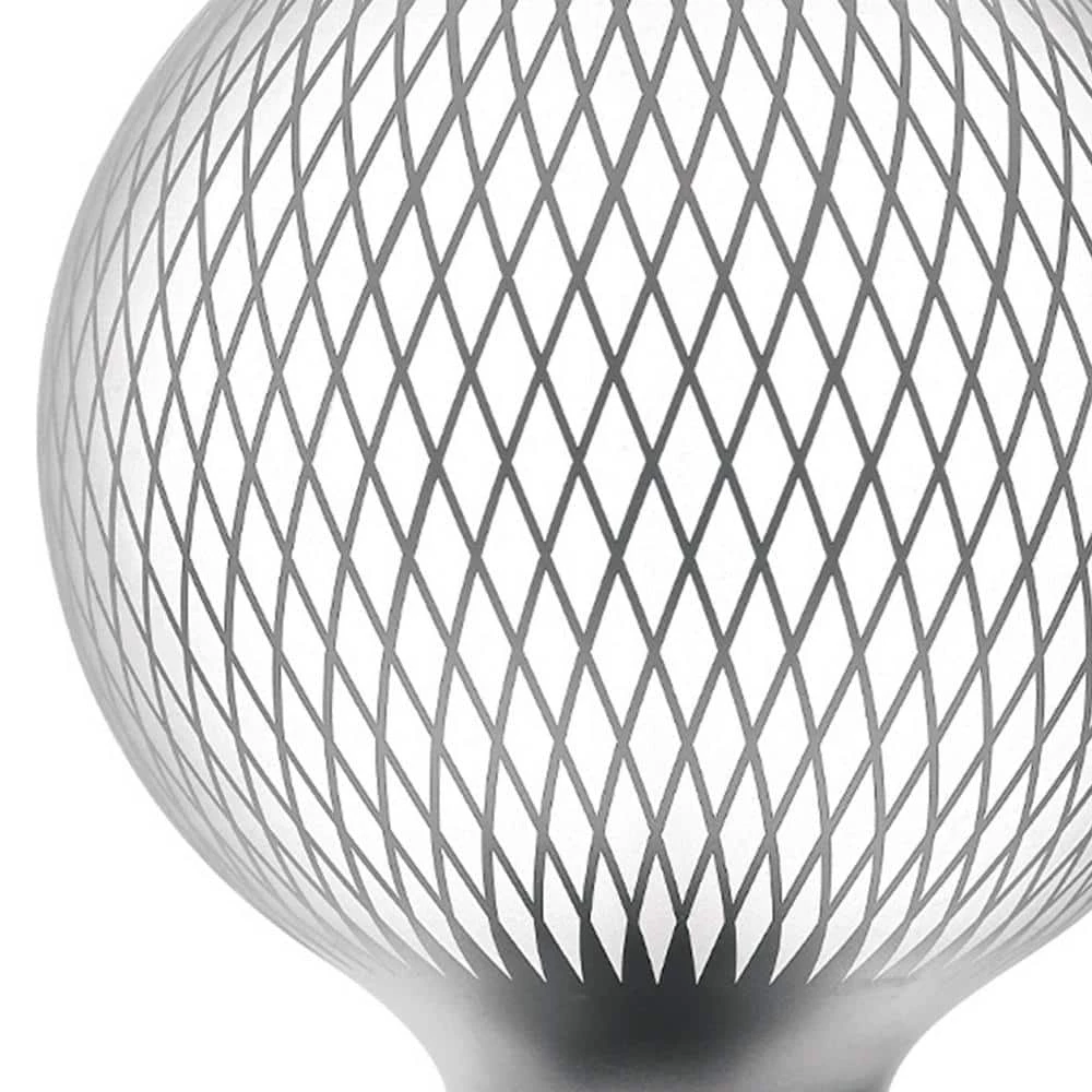 Moderna 40-Watt Equivalent E26 Base G40 Shape Oversized Frosted Filament LED Light Bulb, Silver Diamond Design by Globe Electric 7 Moderna 40-Watt Equivalent E26 Base G40 Shape Oversized Frosted Filament LED Light Bulb, Silver Diamond Design by Globe Electric - Image 7