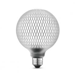 Moderna 40-Watt Equivalent E26 Base G40 Shape Oversized Frosted Filament LED Light Bulb, Silver Diamond Design by Globe Electric 13 Moderna 40-Watt Equivalent E26 Base G40 Shape Oversized Frosted Filament LED Light Bulb, Silver Diamond Design by Globe Electric -Deals Globe Electric Store globe electric edison bulbs 35044 77 1000