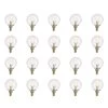 5 Watt G12 Dimmable Vintage Edison Incandescent Light Bulb, Warm Candle Light (20-Pack) by Globe Electric