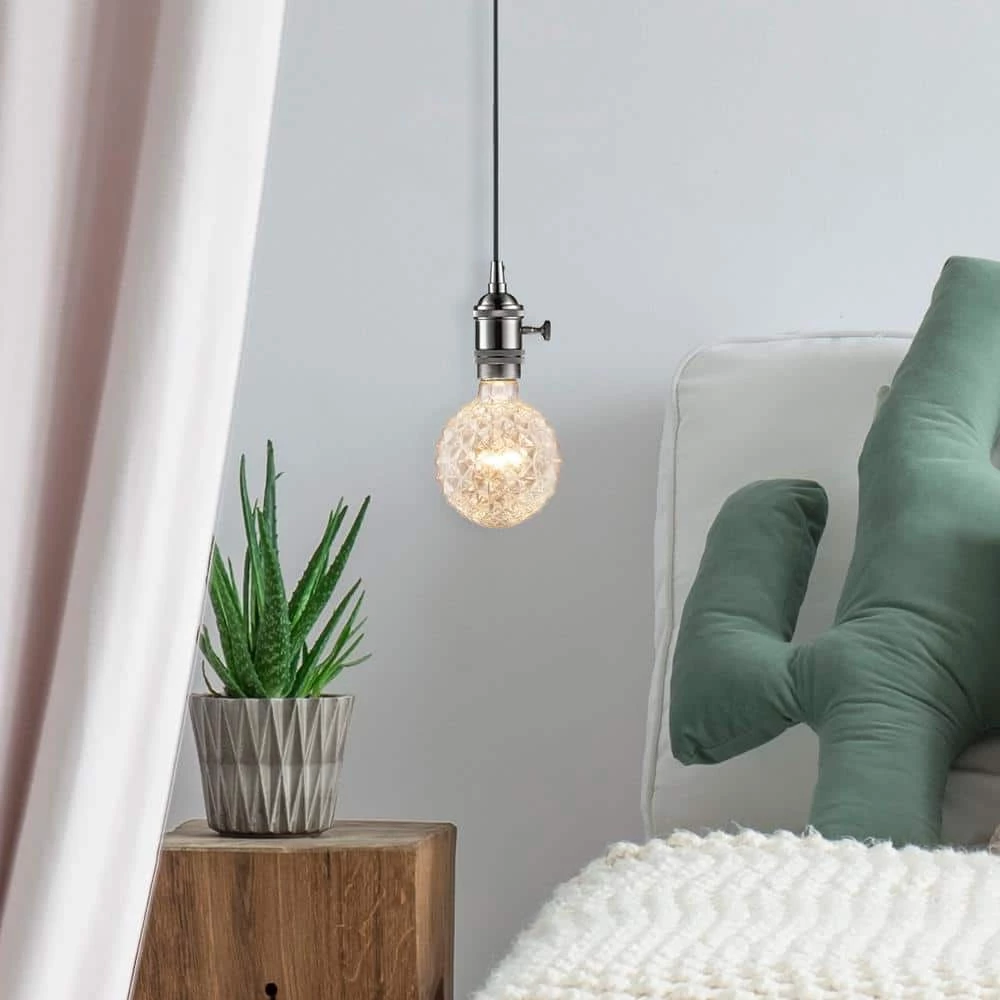 40 Watt Crystal Shape Dimmable Vintage Edison Incandescent Light Bulb, Soft White Light by Globe Electric 2 40 Watt Crystal Shape Dimmable Vintage Edison Incandescent Light Bulb, Soft White Light by Globe Electric - Image 2