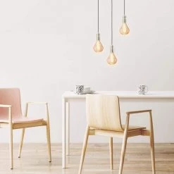 40 Watt Diamond Shape Dimmable Cage Filament Amber Glass Vintage Edison Incandescent Light Bulb, Soft White Light by Globe Electric 5 40 Watt Diamond Shape Dimmable Cage Filament Amber Glass Vintage Edison Incandescent Light Bulb, Soft White Light by Globe Electric -Deals Globe Electric Store globe electric edison bulbs 84644 e1 1000