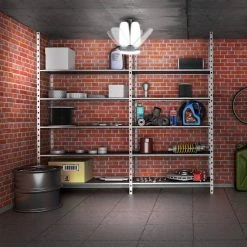 300-Watt Equivalent Flood LED Light Bulb 5000K Adjustable Fan Blade Garage Light with Neck Extender (1-Bulb) by Globe Electric -Deals Globe Electric Store globe electric led light bulbs 35636 c3 1000