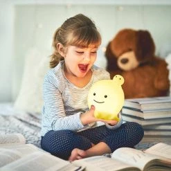 Ollie Octopus Multi-Color Changing Integrated LED Rechargeable Silicone Night Light Lamp, White by Globe Electric -Deals Globe Electric Store globe electric led night lights 13283 1f 1000