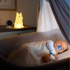 Tucker Dog Multicolor Changing Integrated LED Rechargeable Silicone Night Light Lamp, White by Globe Electric -Deals Globe Electric Store globe electric led night lights 13285 31 1000