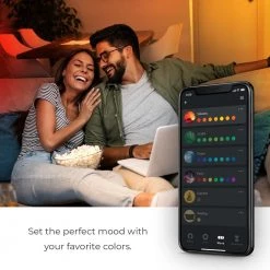 Wi-Fi Smart 4 in. Swivel LED Recessed Lighting Kit 2-Pack, Multi-Color Changing RGB, Tunable White, Wet Rated by Globe Electric 13 Wi-Fi Smart 4 in. Swivel LED Recessed Lighting Kit 2-Pack, Multi-Color Changing RGB, Tunable White, Wet Rated by Globe Electric -Deals Globe Electric Store globe electric recessed lighting kits 50467 1f 1000