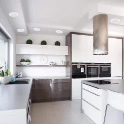 5 in. White Recessed Shower Light Fixture by Globe Electric -Deals Globe Electric Store globe electric recessed lighting kits 90036 1f 1000