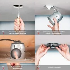 5 in. Open White Recessed Lighting Kit by Globe Electric 13 5 in. Open White Recessed Lighting Kit by Globe Electric -Deals Globe Electric Store globe electric recessed lighting kits 90671 76 1000