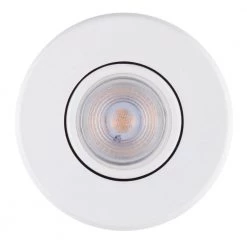 3 in. White IC Rated Dimmable Recessed Lighting Kit, LED Bulbs Included (4-Pack) by Globe Electric -Deals Globe Electric Store globe electric recessed lighting kits 90718 a0 1000