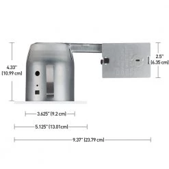 4 in. New Construction and Remodel White Die-Cast Recessed Lighting Kit (10-Pack) by Globe Electric -Deals Globe Electric Store globe electric recessed lighting kits 90872 c3 1000